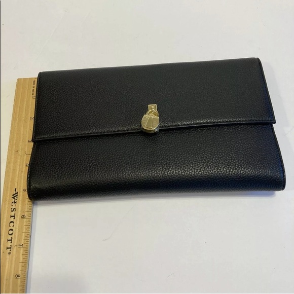Ted baker London unisex black clutch with dust bag - Picture 5 of 5